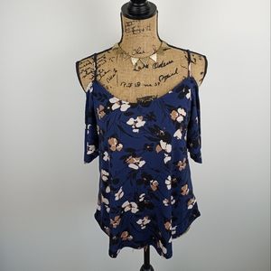 Off the shoulder flower top